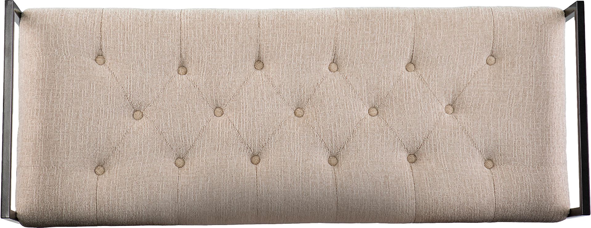 Witterton Beige Accent Bench - Image 3