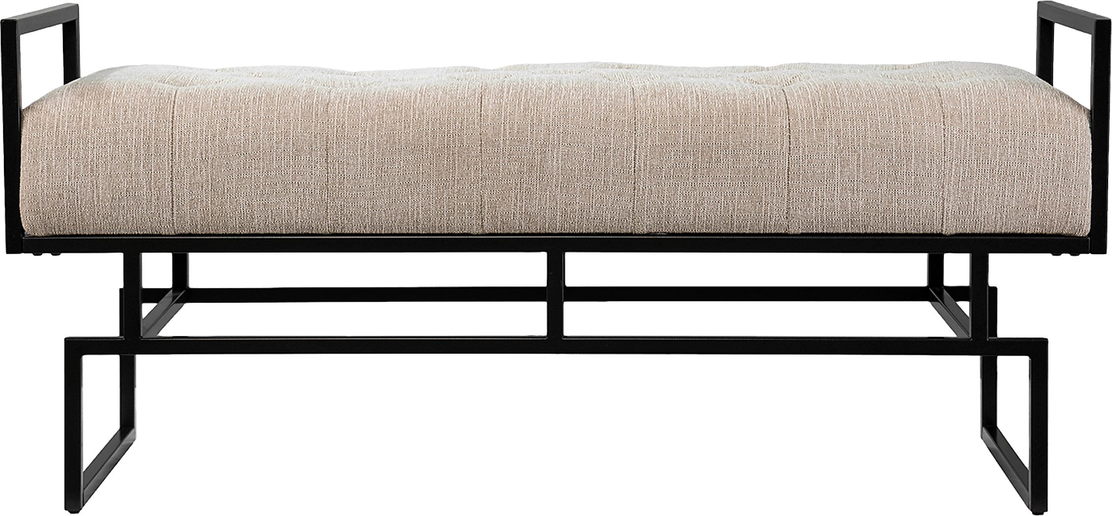 Witterton Beige Accent Bench