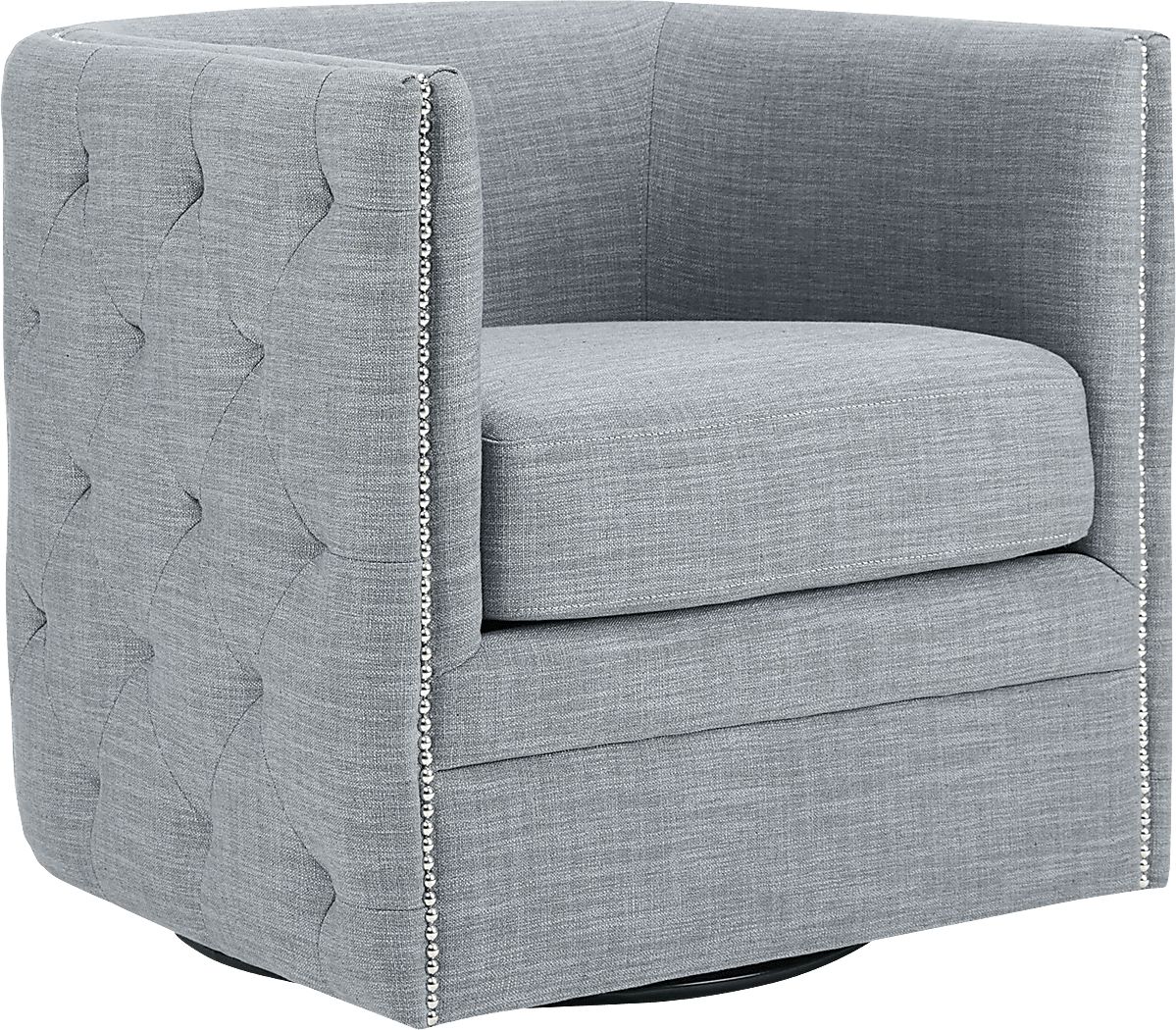 Wittmer Slate Accent Swivel Chair