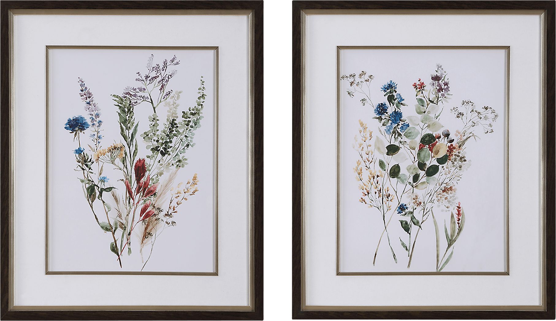 Wixiats Dark Brown Artwork, Set of 2