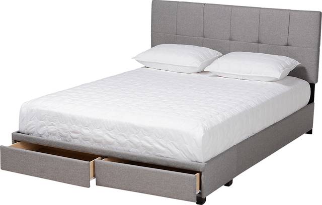 Wizarddale Light Gray Queen Storage Bed - Thumbnail - Image 5