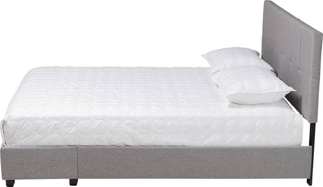 Wizarddale Light Gray Queen Storage Bed - Thumbnail - Image 6