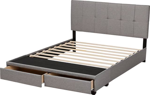 Wizarddale Light Gray Queen Storage Bed - Thumbnail - Image 7