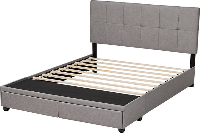 Wizarddale Light Gray Queen Storage Bed - Thumbnail - Image 8