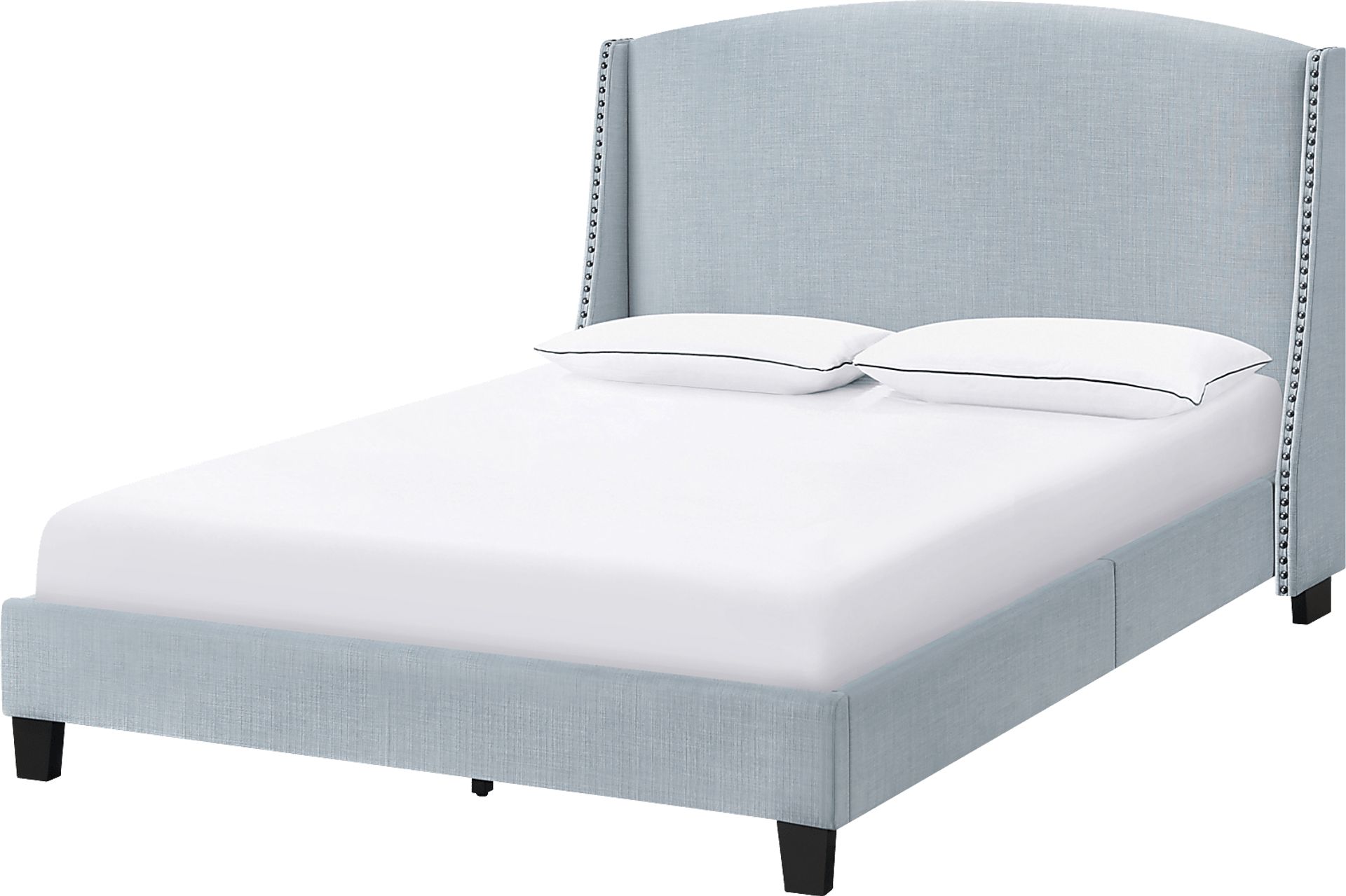 Woffington Blue Queen Bed - Image 1