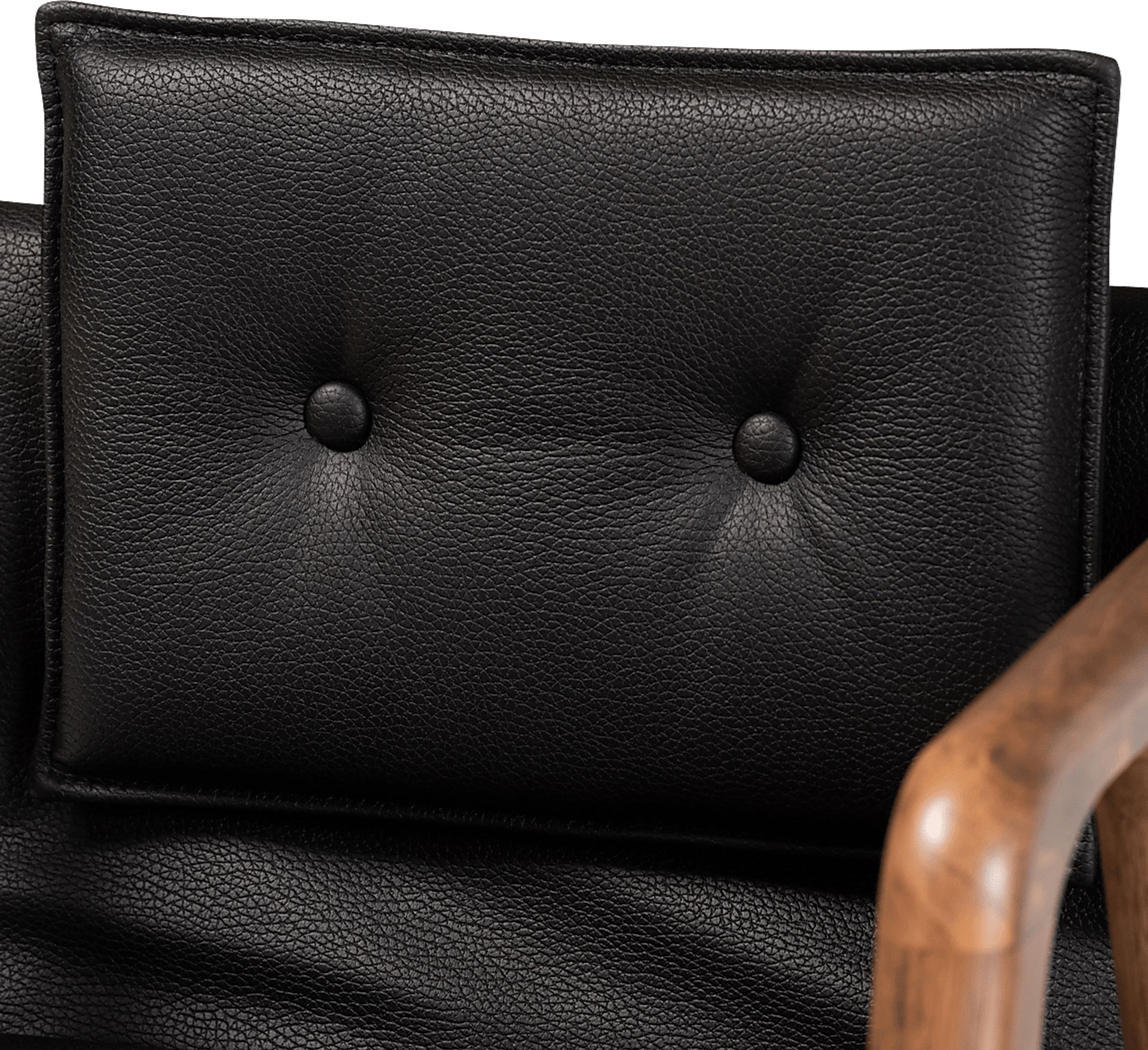Wogan Black Arm Chair, Set of 2 - Image 4