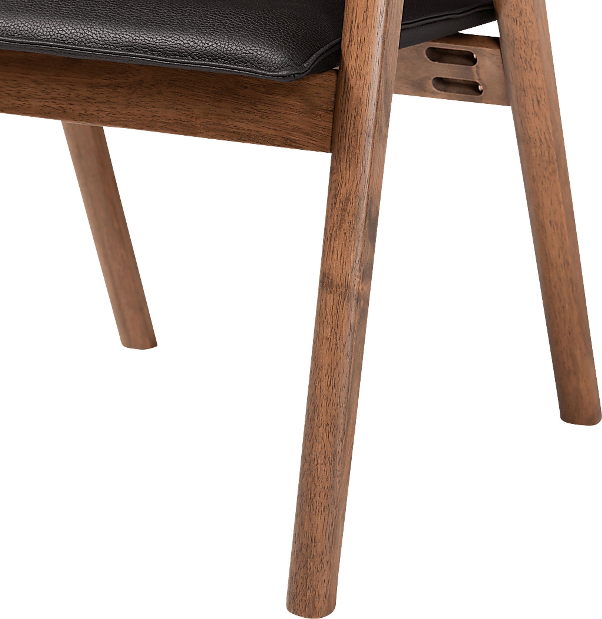Wogan Black Arm Chair, Set of 2 - Image 6