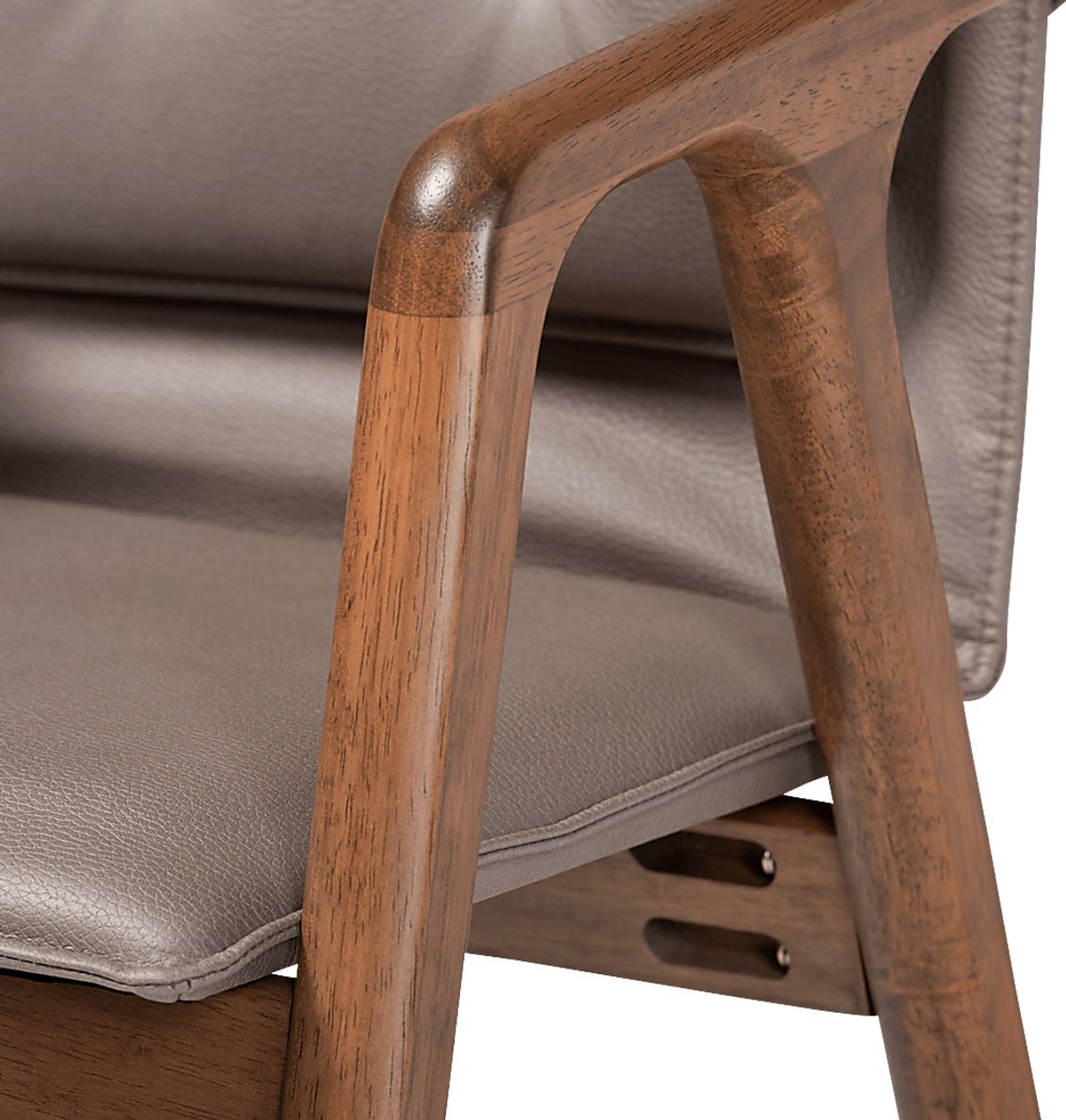 Wogan Gray Arm Chair, Set of 2