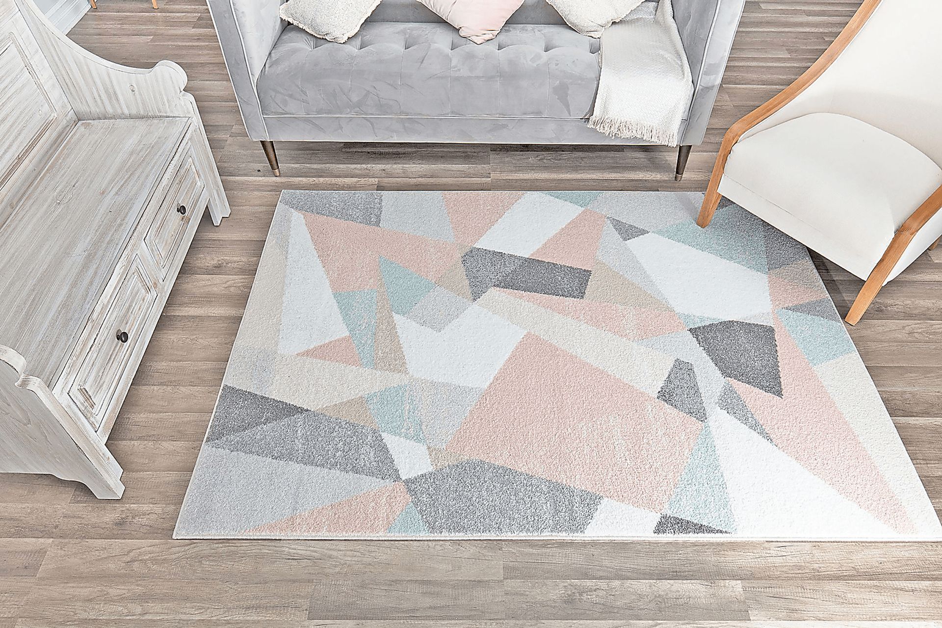 Wohlem Pink/Multi 9' x 12' Rug - Image 2