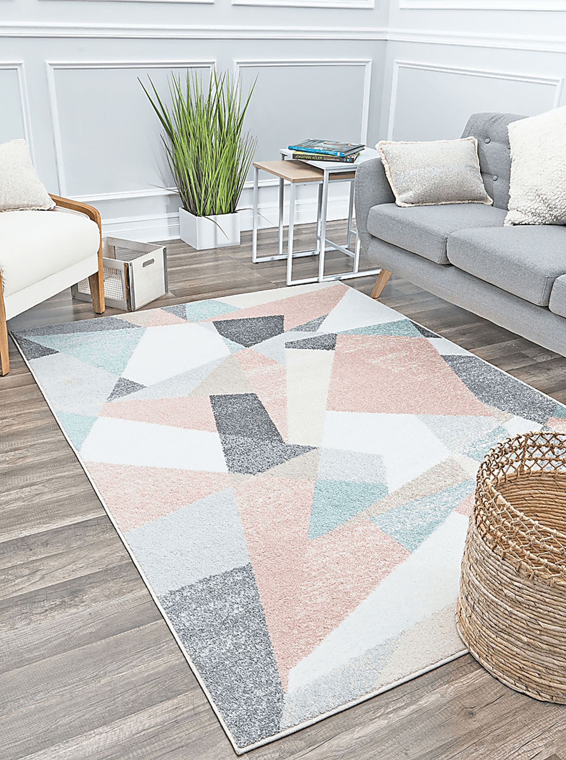 Wohlem Pink/Multi 9' x 12' Rug - Image 9