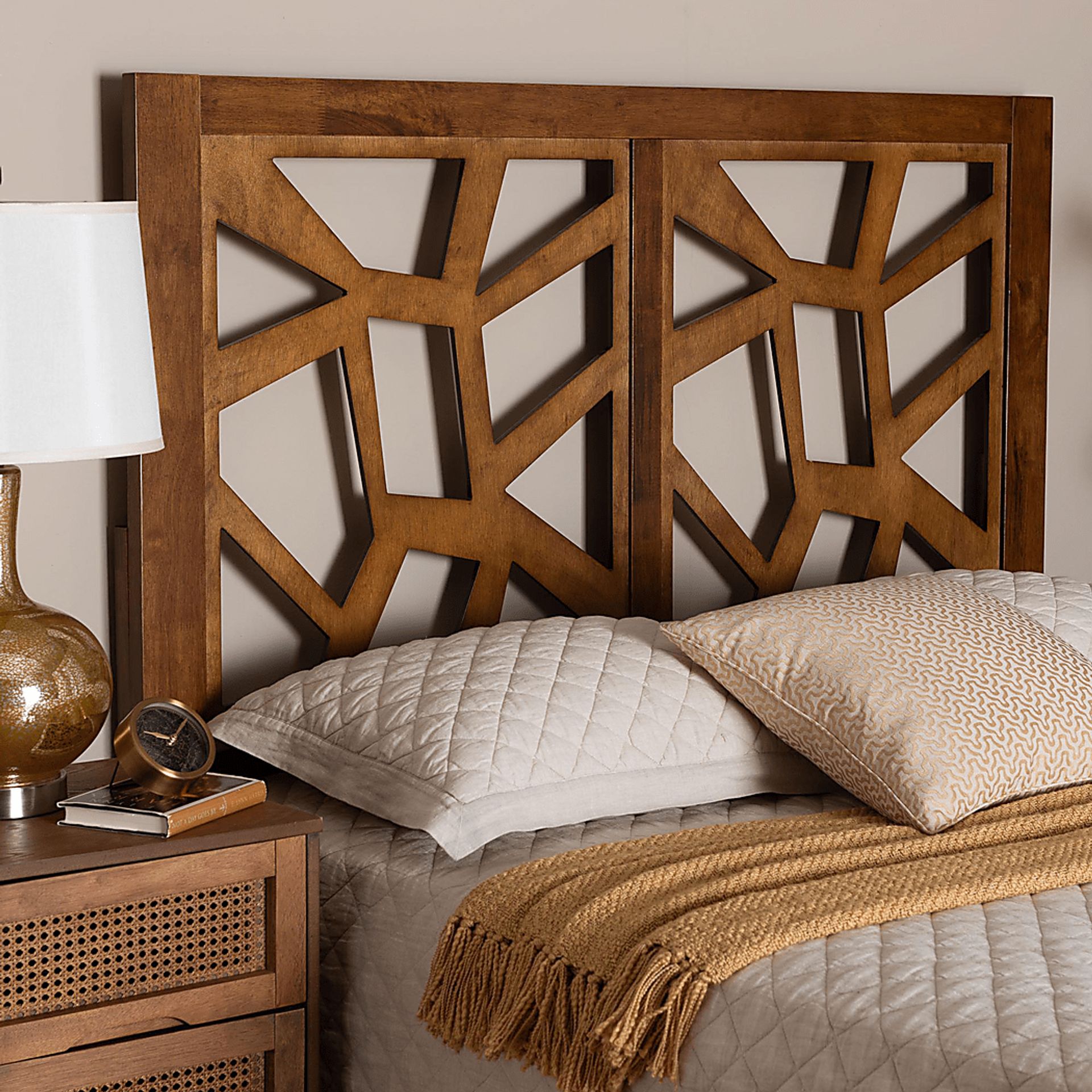 Wohner Walnut Brown Queen Headboard - Image 2