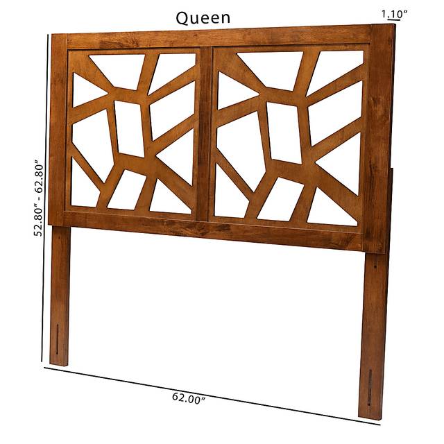 Wohner Walnut Brown Queen Headboard - Thumbnail - Image 6