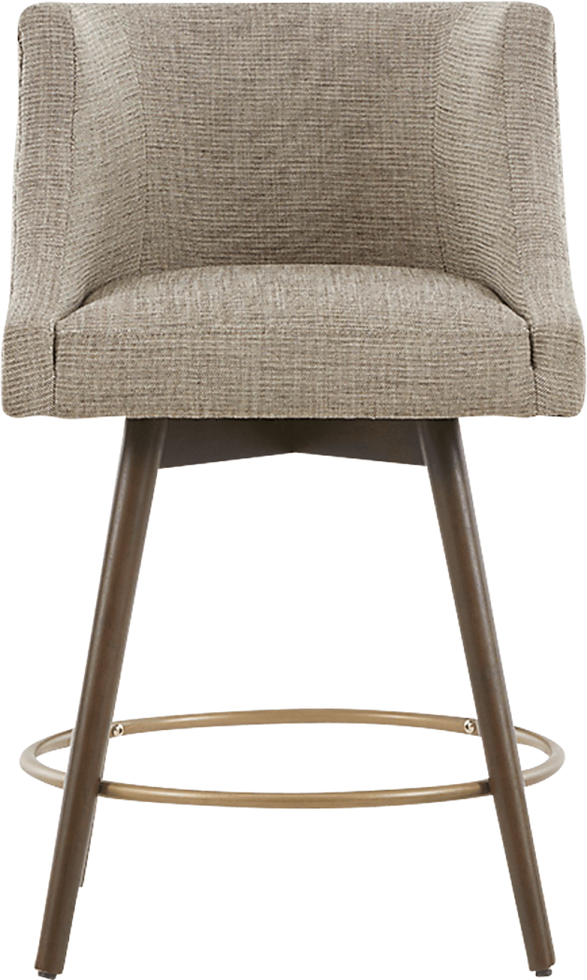 Wolfboro Beige Swivel Counter Height Stool - Image 1