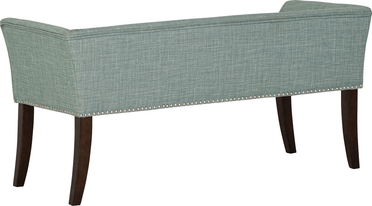 Wolfdew Blue Colors Polyester Fabric Accent Bench | Rooms to Go