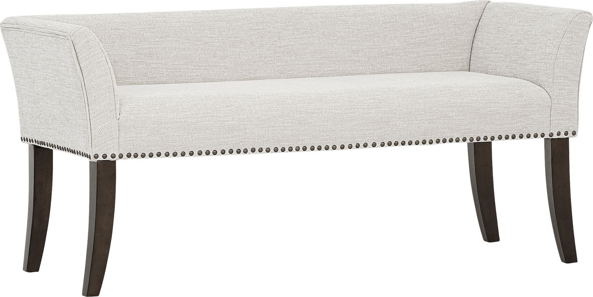 Wolfdew White Accent Bench - Image 2