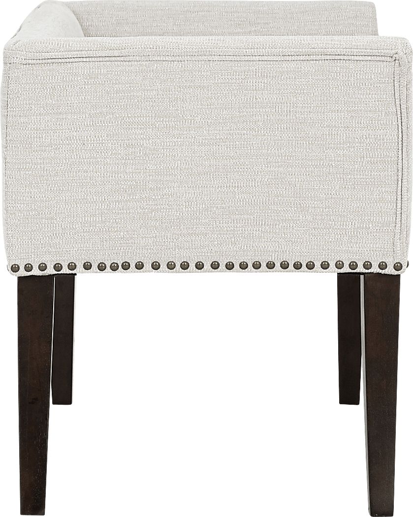 Wolfdew White Accent Bench - Thumbnail 3