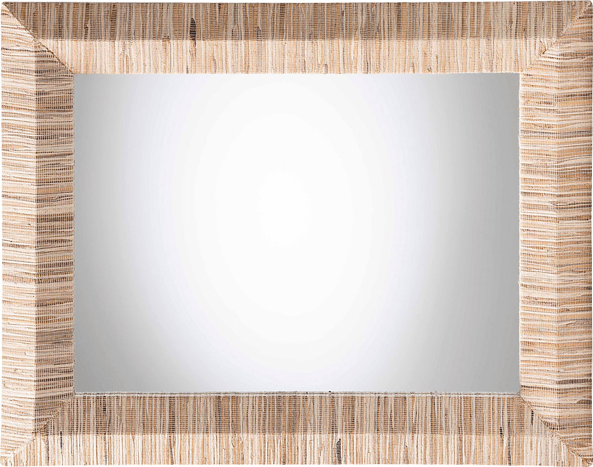 Wolfgate Light Brown Rectangle Mirror - Image 3