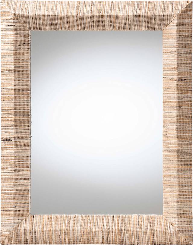 Wolfgate Light Brown Rectangle Mirror - Thumbnail - Image 1