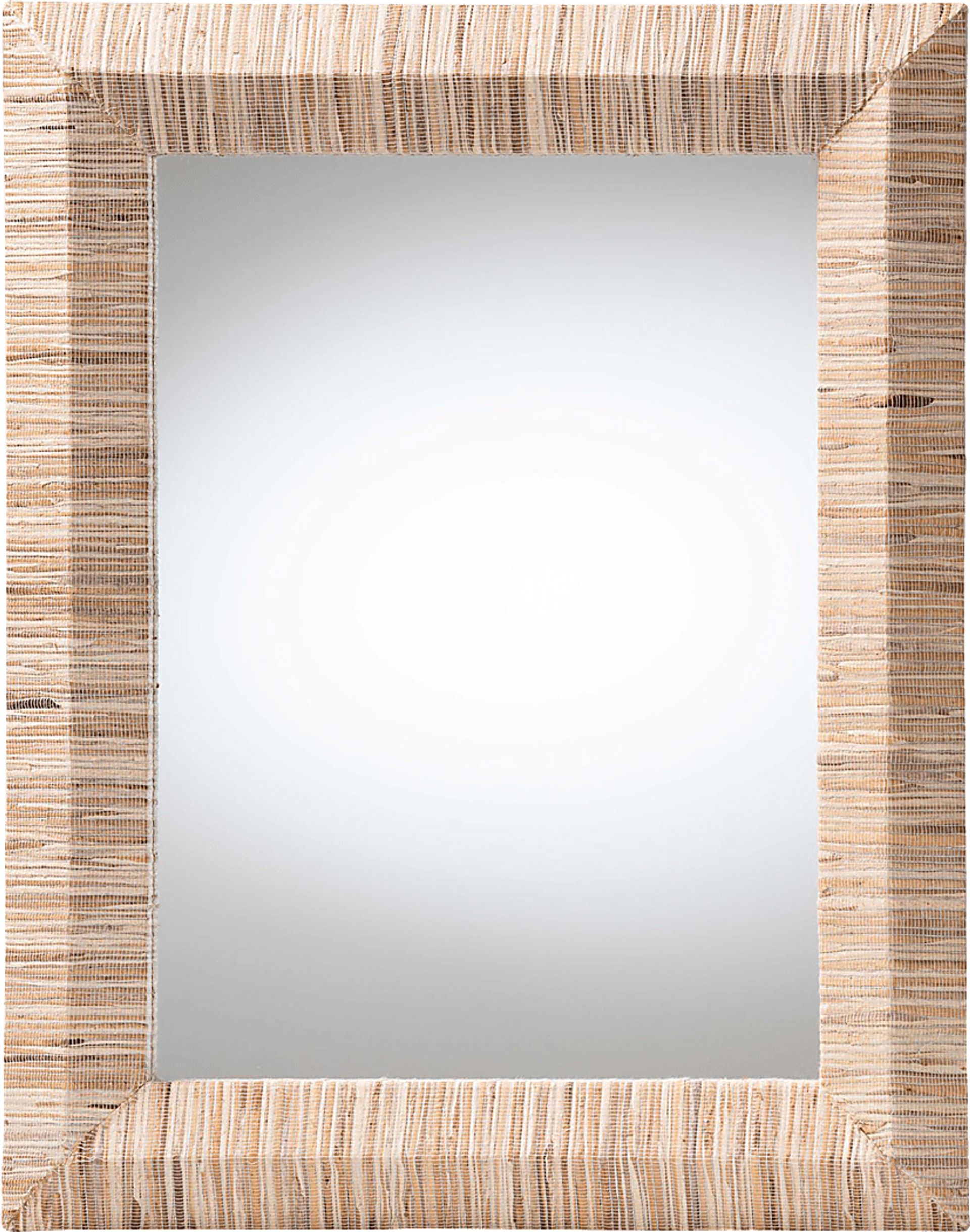 Wolfgate Light Brown Rectangle Mirror - Image 1