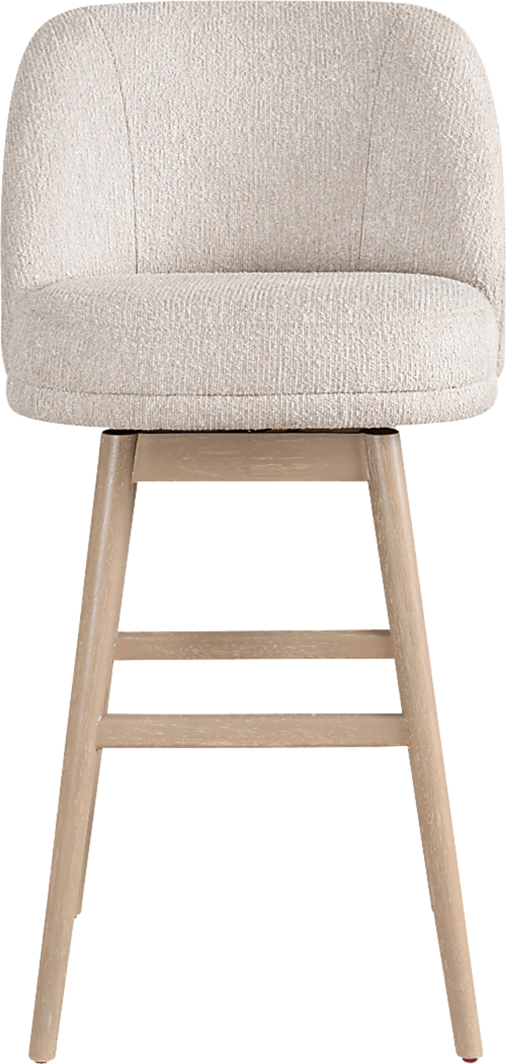 Wolfphone I Light Brown and Cream Barstool - Image 6