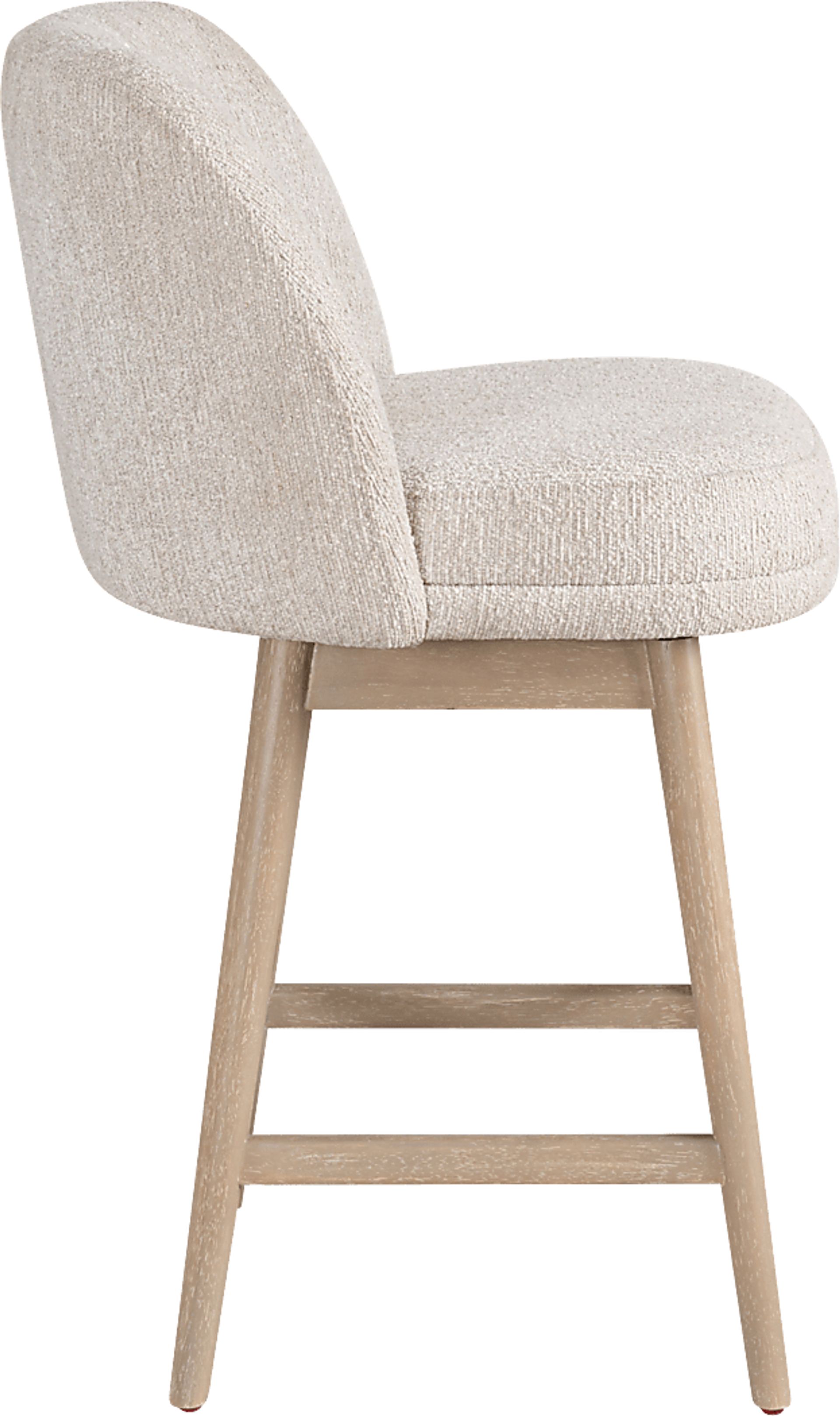 Wolfphone I Light Brown and Cream Counter Height Stool - Image 4