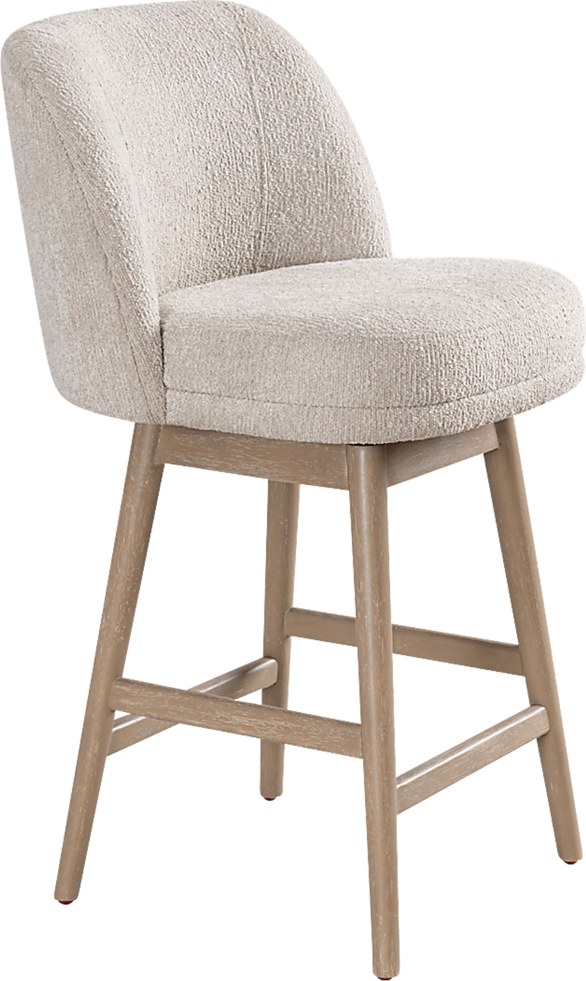 Wolfphone I Light Brown and Cream Counter Height Stool - Image 1