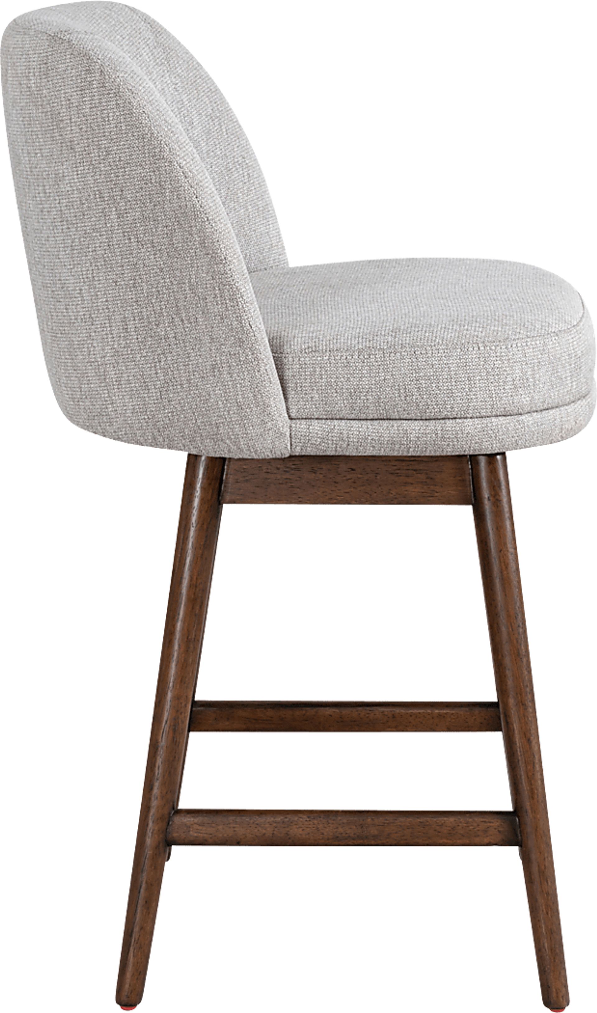 Wolfphone II Dark Brown and Taupe Counter Height Stool - Image 3