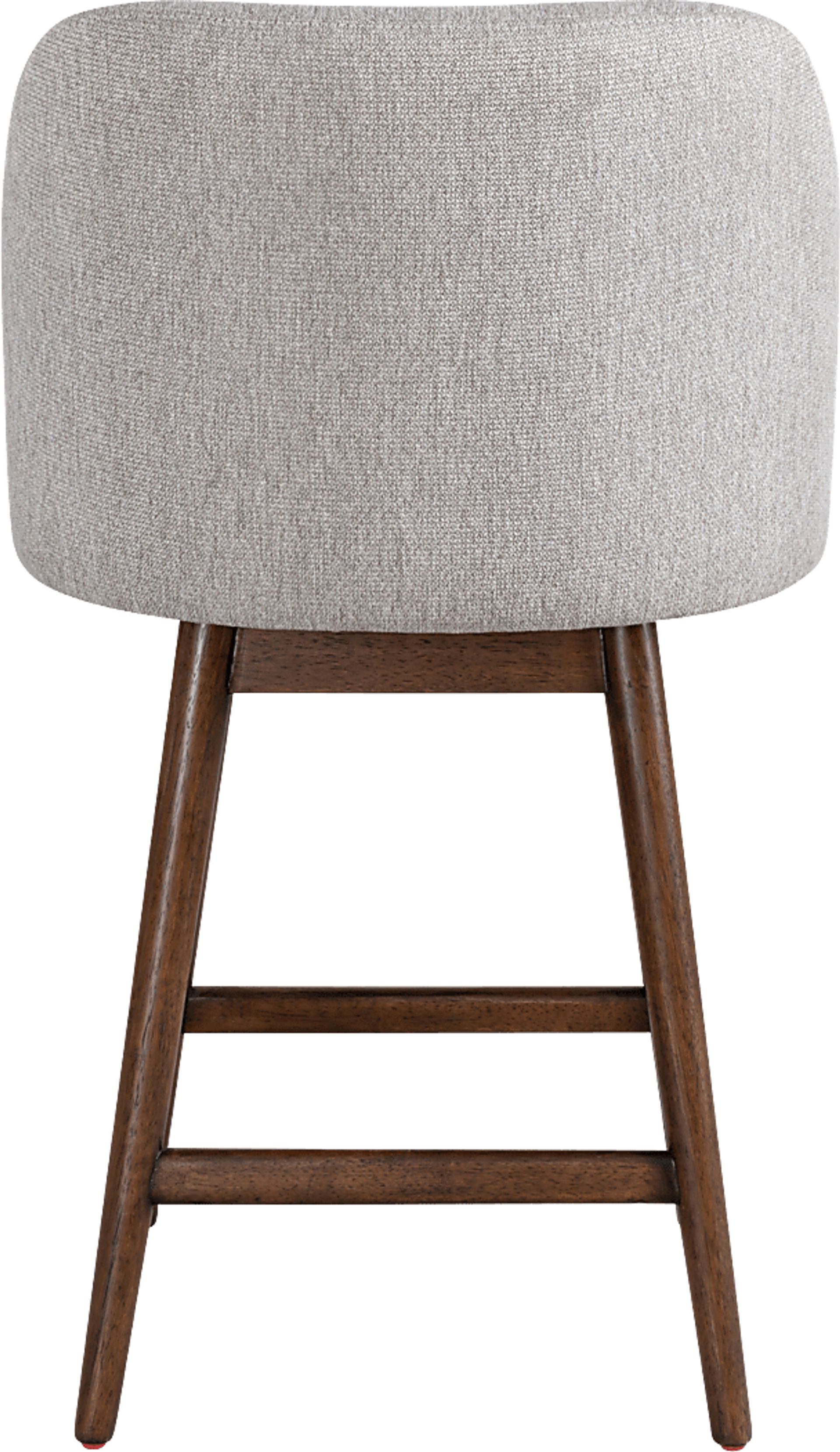 Wolfphone II Dark Brown and Taupe Counter Height Stool - Image 4