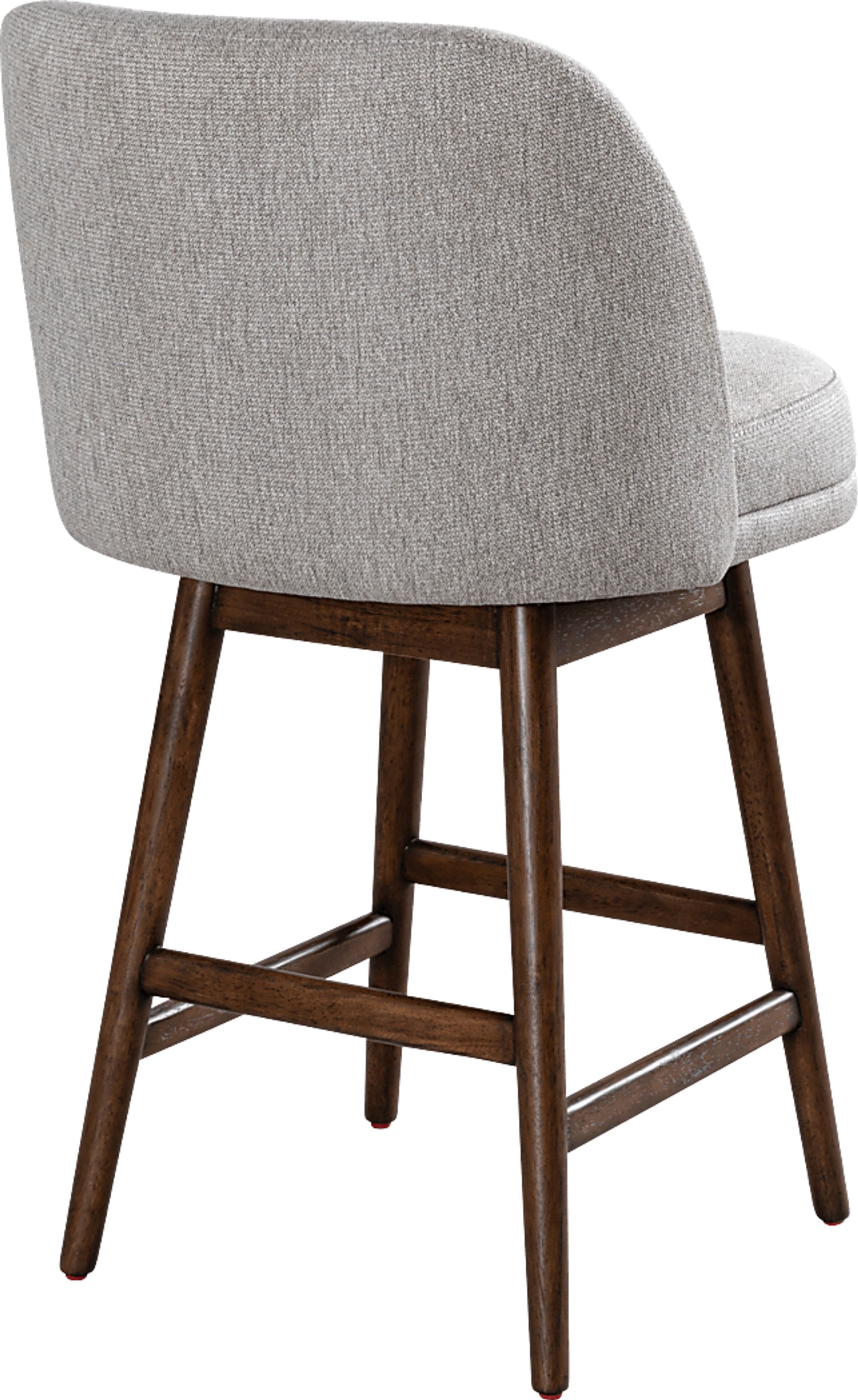 Wolfphone II Dark Brown and Taupe Counter Height Stool - Image 5