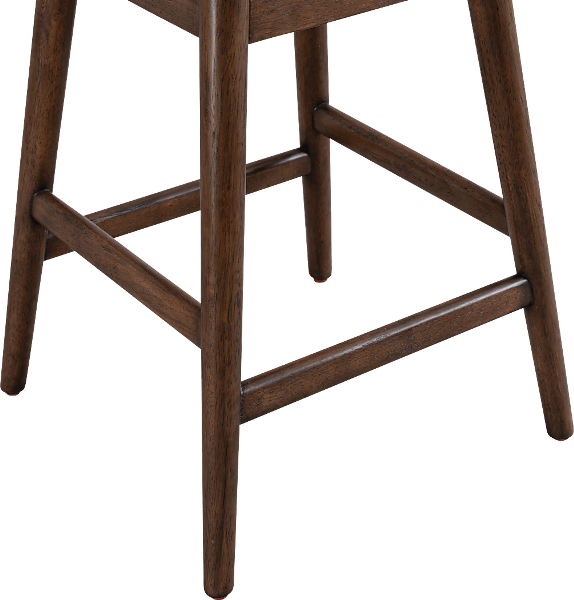 Wolfphone II Dark Brown and Taupe Counter Height Stool - Image 6