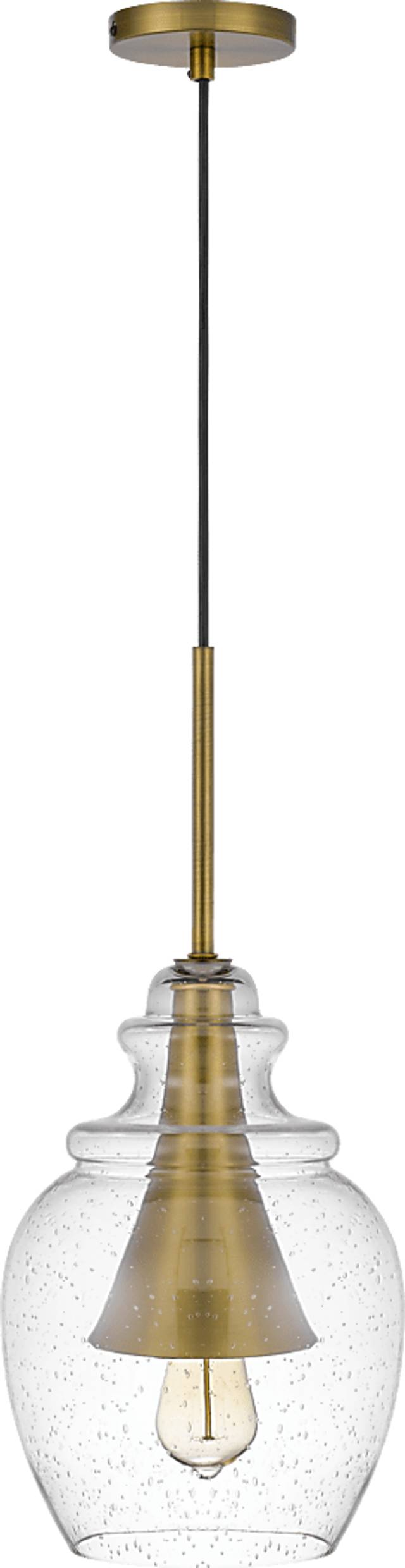 Wolfram Loop Brass Pendant - Thumbnail - Image 3