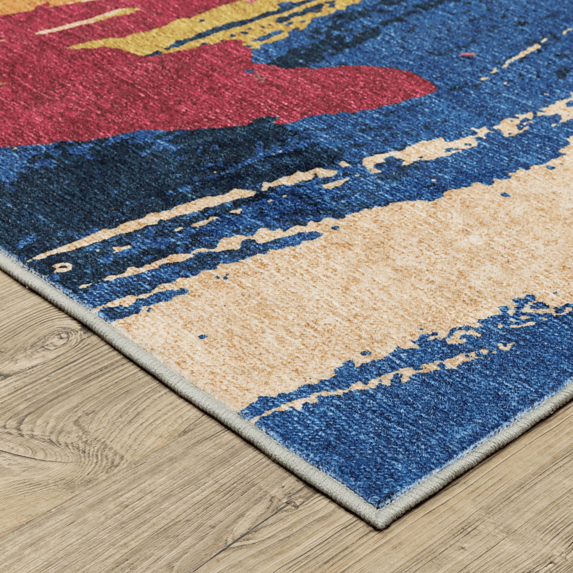 Wolfworth Multi 5' x 7' Rug - Image 4