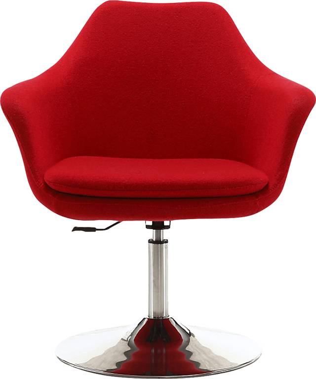 Wollesen Red Accent Chair - Thumbnail - Image 3