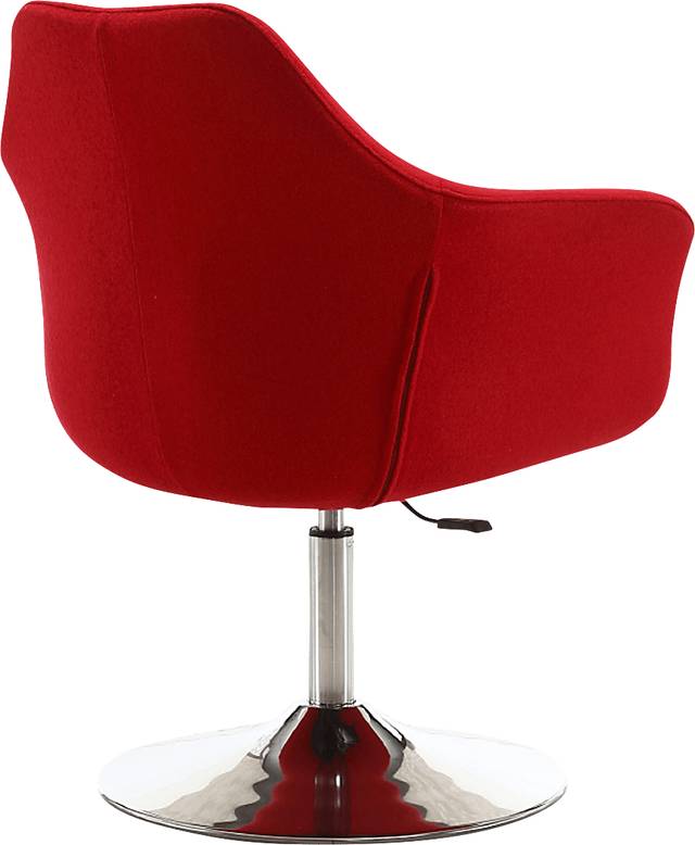 Wollesen Red Accent Chair - Thumbnail - Image 5