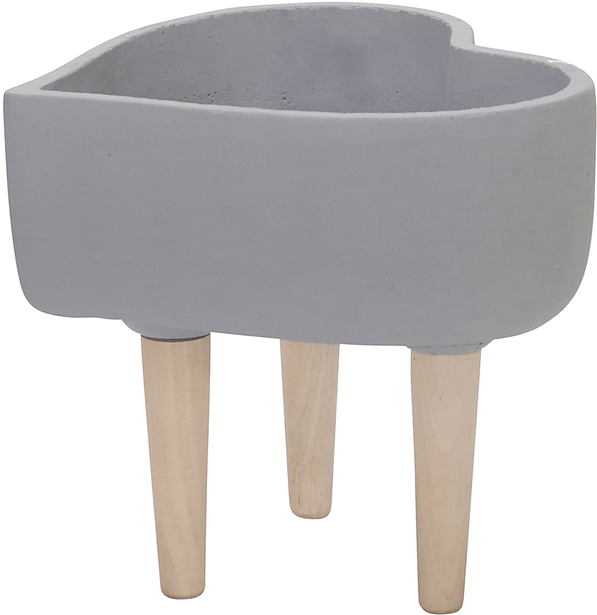 Wommble Gray Small Planter - Image 3