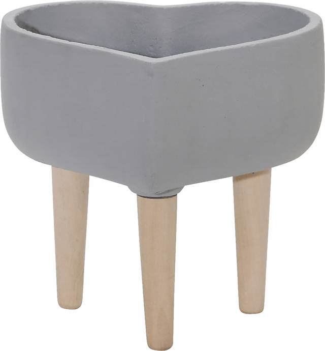 Wommble Gray Small Planter - Thumbnail - Image 1