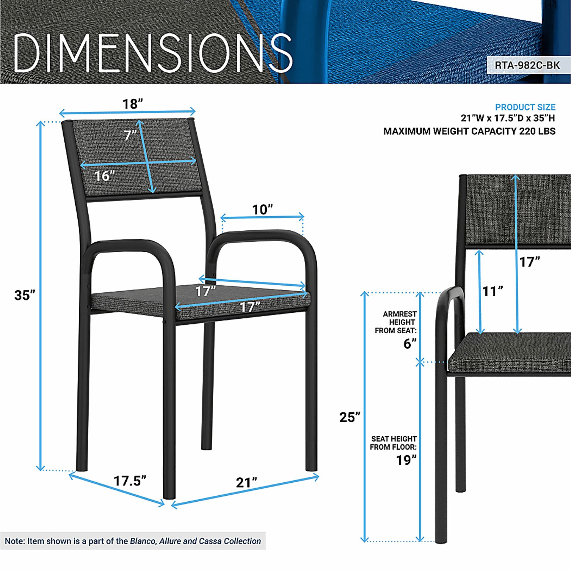 Womuru Black Office Chair - Image 4