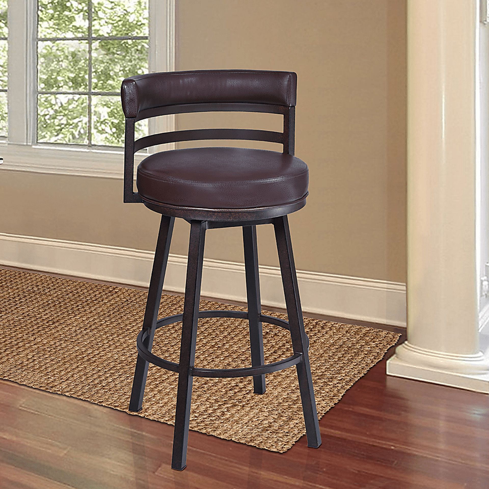 Wonderrover I Brown Barstool - Image 2
