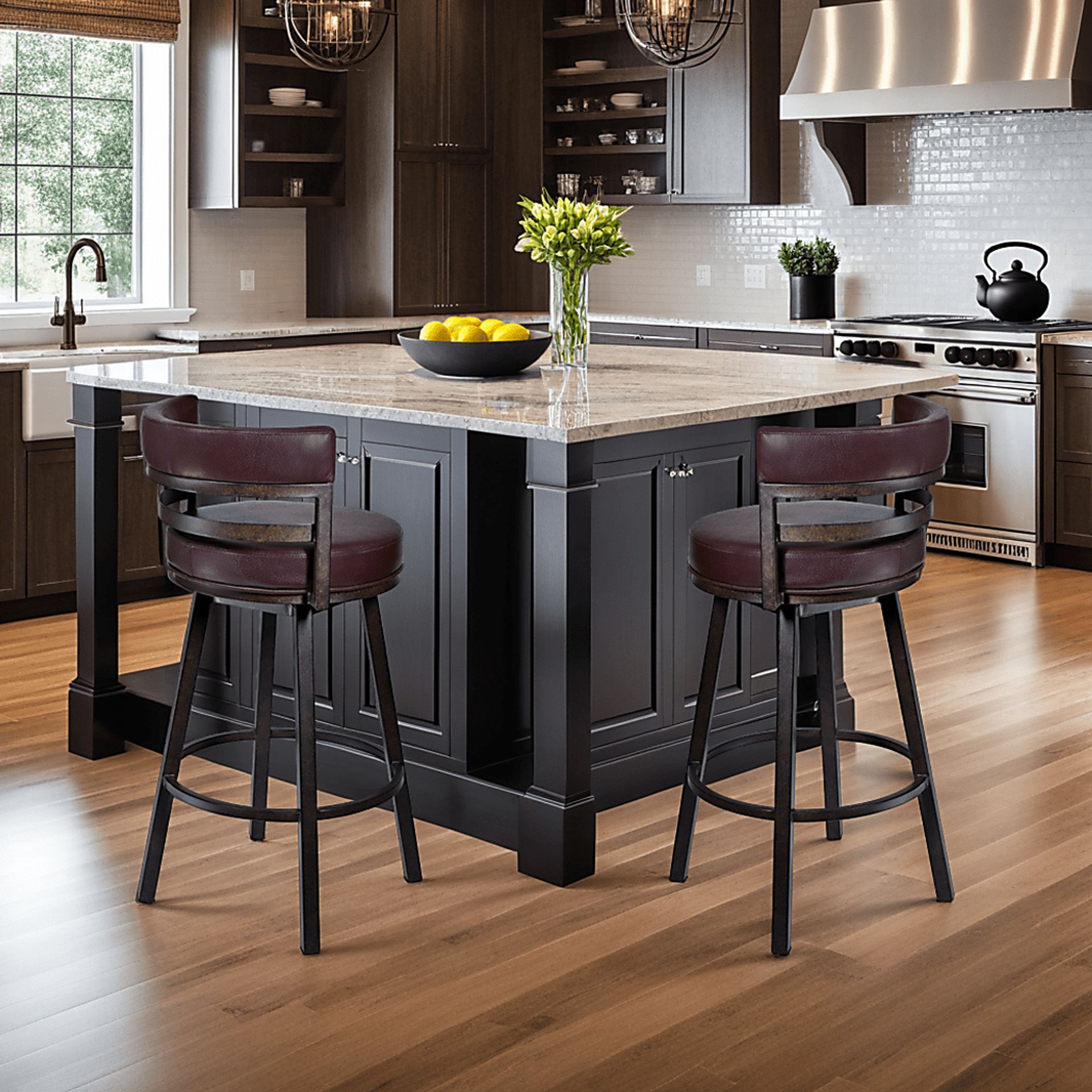 Wonderrover I Brown Counter Height Stool - Image 2