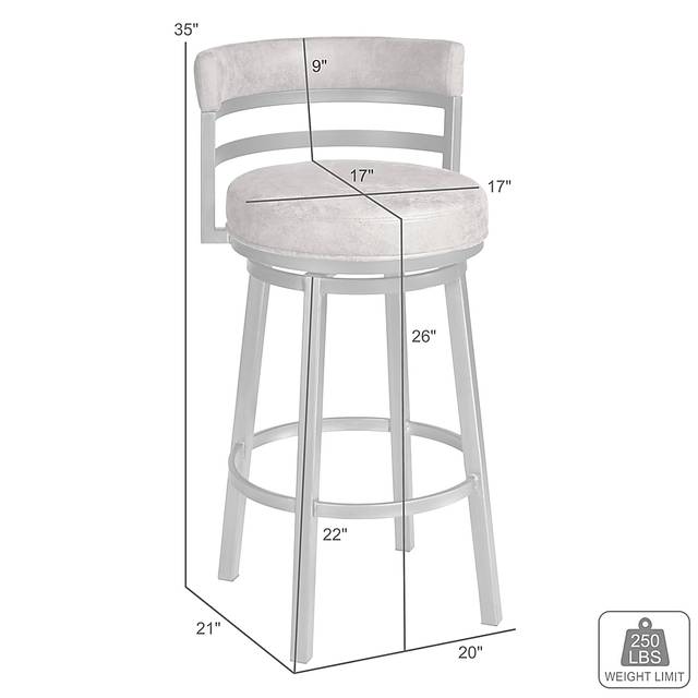 Wonderrover I Brown Counter Height Stool - Thumbnail - Image 4