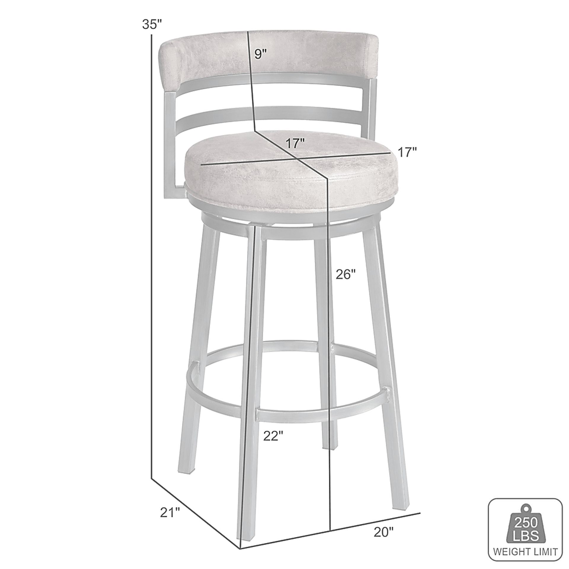 Wonderrover I Brown Counter Height Stool - Image 4