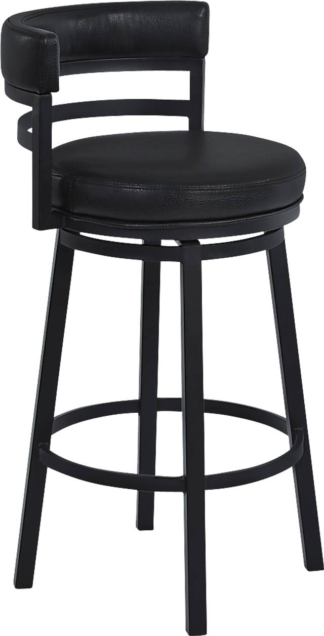 Wonderrover II Black Barstool - Thumbnail - Image 1