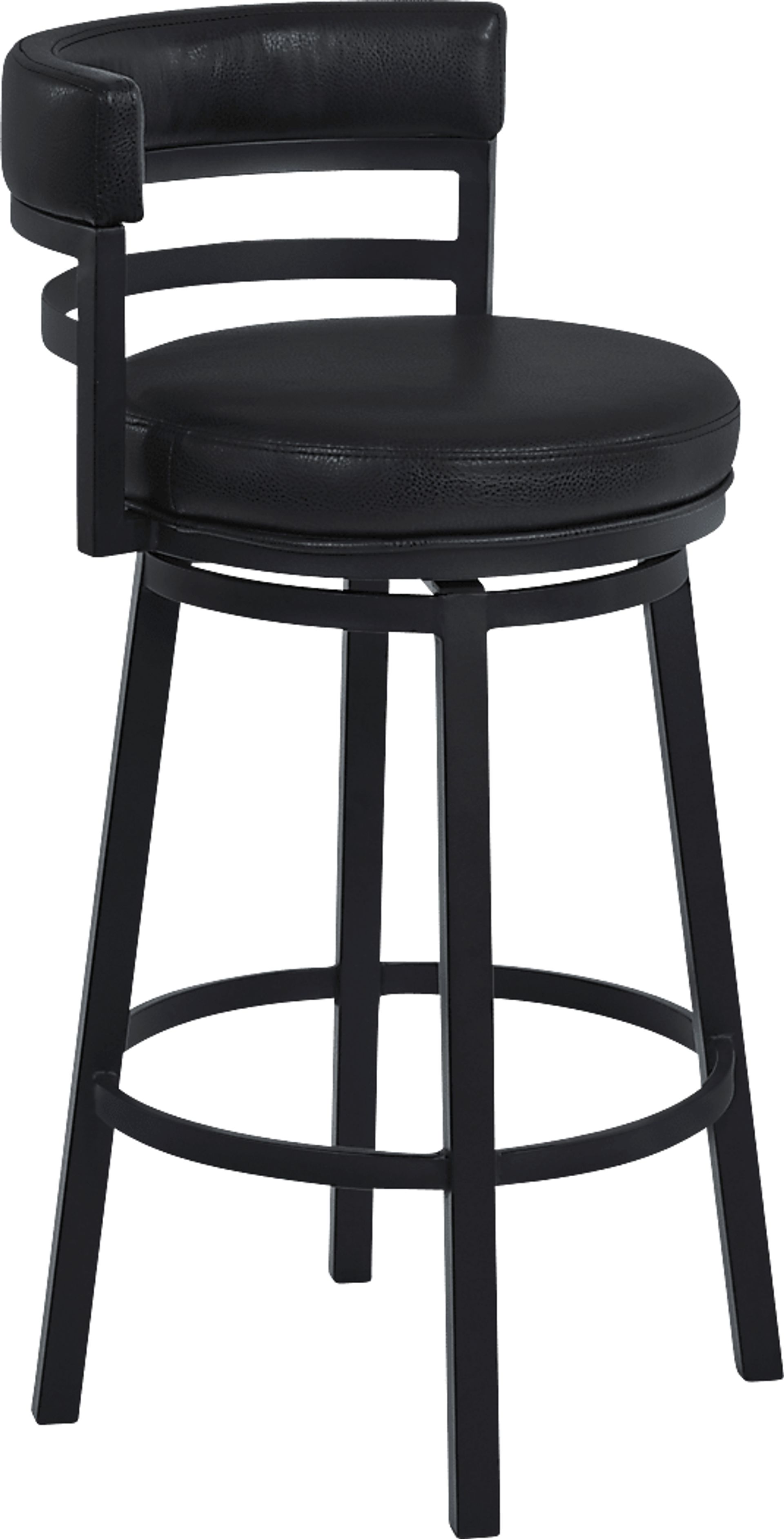 Wonderrover II Black Counter Height Stool - Image 1