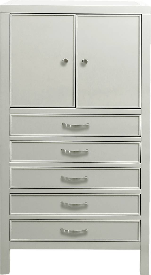 Wonderstock Gray Jewelry Armoire - Thumbnail - Image 2