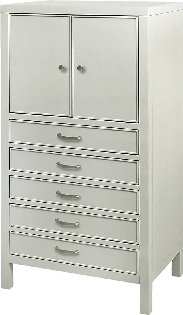 Wonderstock Gray Jewelry Armoire - Thumbnail - Image 3