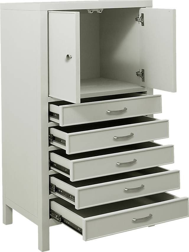 Wonderstock Gray Jewelry Armoire - Thumbnail - Image 5