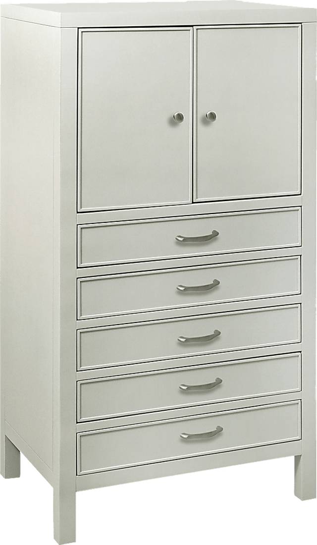 Wonderstock Gray Jewelry Armoire - Thumbnail - Image 1