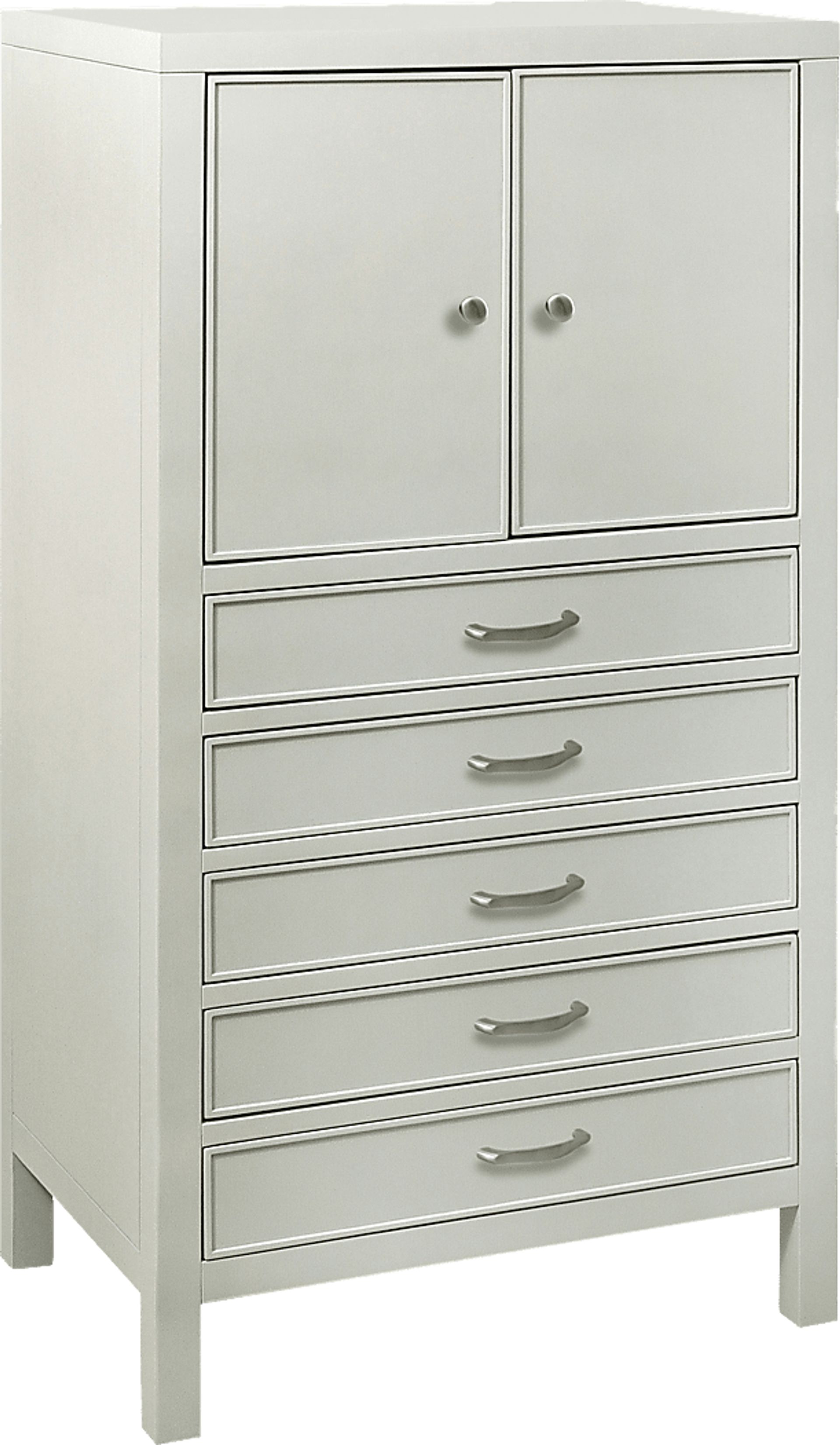 Wonderstock Gray Jewelry Armoire - Image 1