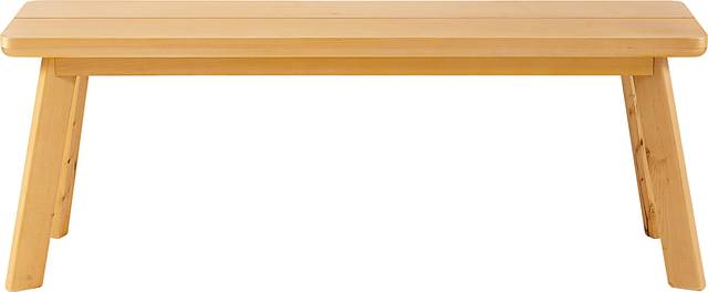 Wonderstone Brown Dining Bench - Thumbnail - Image 1