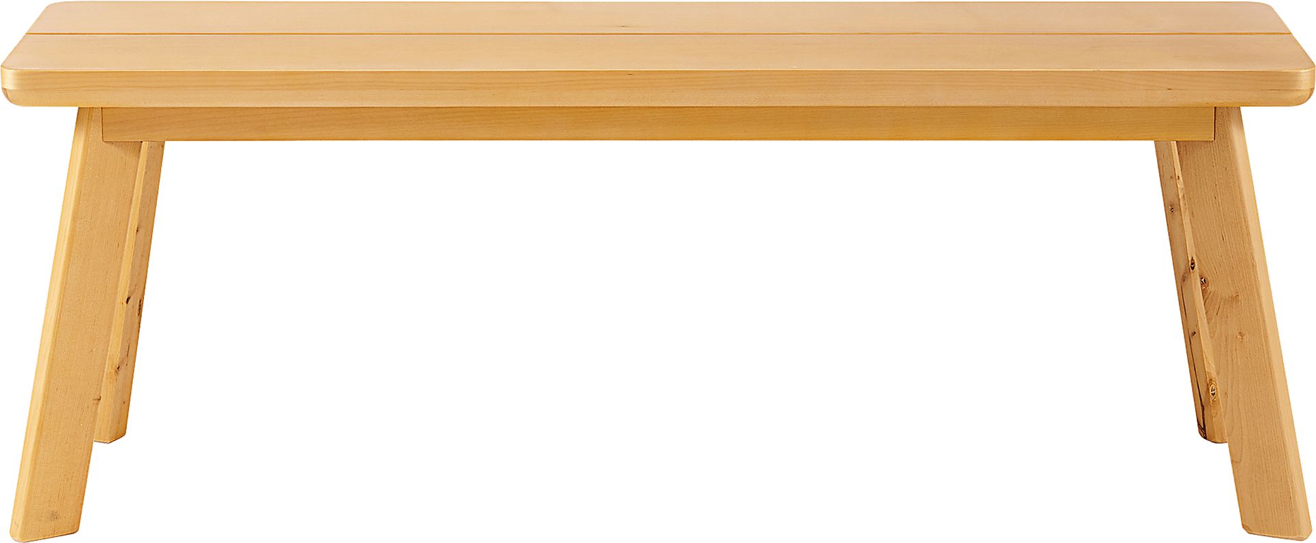 Wonderstone Brown Dining Bench - Image 1